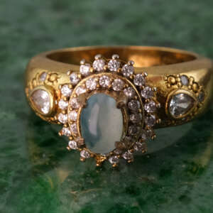 elegant whitish green jadeite jade Myanmar